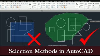 Celebrity Mastering Object Selection Methods in AutoCAD: Essential Techniques lI AutoCAD Tutorial -12 Wealth