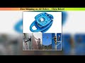 35KN Speed Double Pulley Zip Line Rope Pulley Trolley Climbing Lifting Dragging Parts, for Rock
