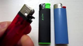 How To Increase The Flame On Disposable Lighters Hack Make Flame Bigger On Disposable Lighter Youtube