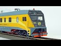 автомотриса СУПДК Север 1:87 железная дорога обзор масштабная модель / Railway diagnostic complex