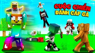 MINI GAME : CUỘC CHIẾN ĐÁNH CẮP CON GÀ ** NOOB TEAM CHIẾN ĐẤU LẤY ĐƯỢC CON GÀ ??