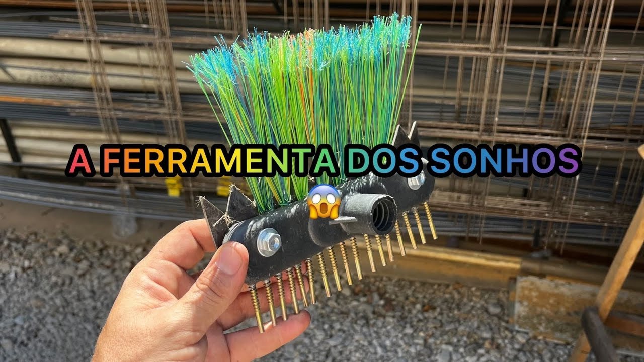 Olha essa Ferramenta incrível feita com uma Vassoura!