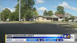 2 teens shot in Muncie, 1 listed in serious condition