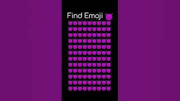 Find the Hidden Emoji 😜 | Only Genius Can Spot It Fast! 🧠 part 31 #emoji #enigmind #emojiquiz