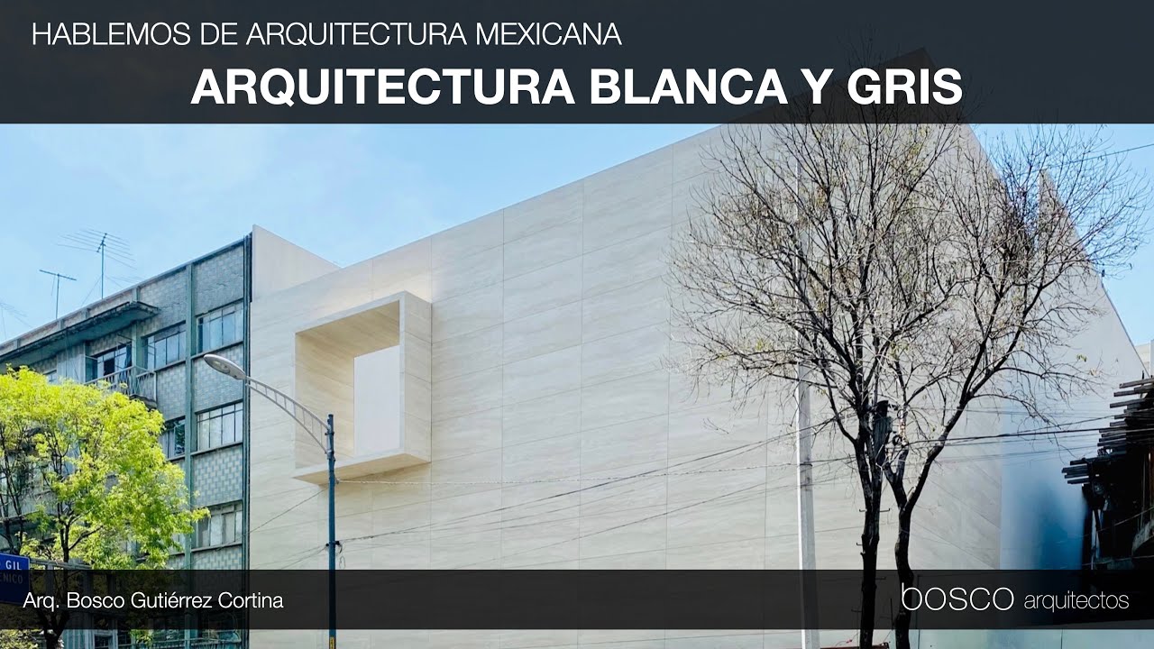 ARQUITECTURA BLANCA Y GRIS