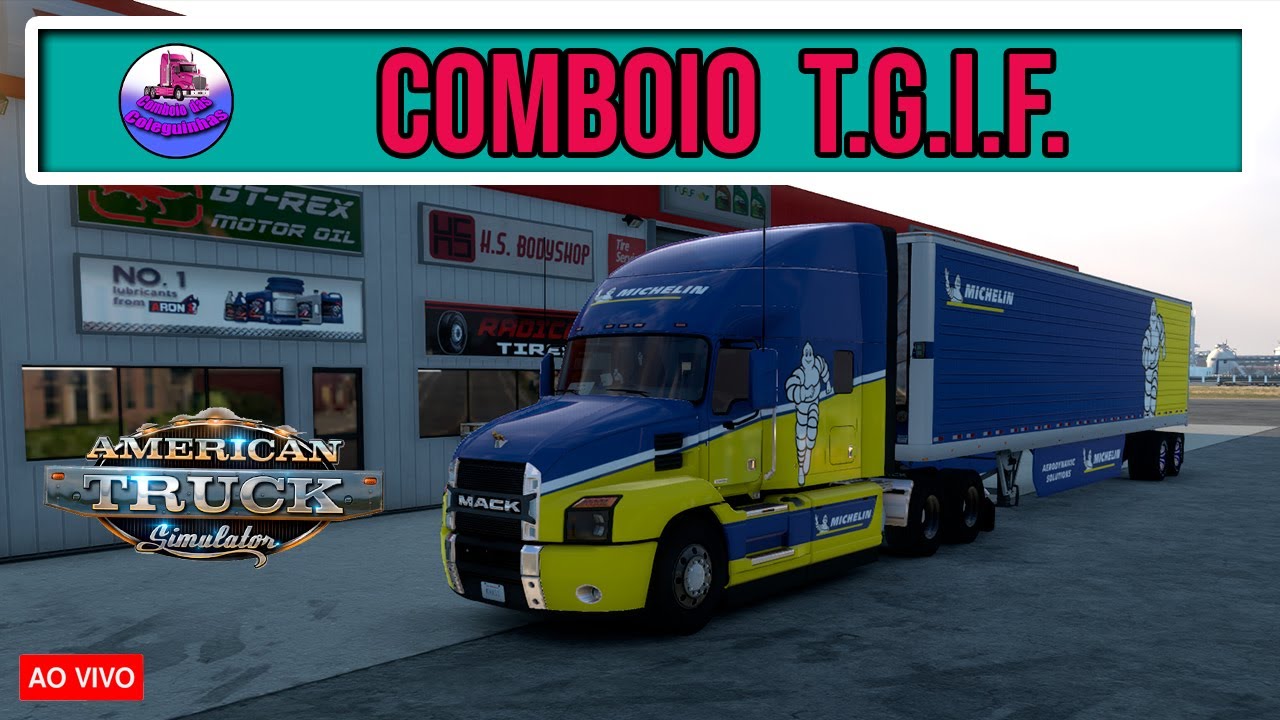 Comboio Euro Truck Simulator 2 / American Truck Simulator