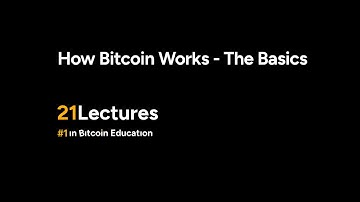 How Bitcoin works - The Basics