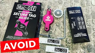 Muc-Off Secure Tag Holder Review // The Apple AirTag Holder to AVOID!