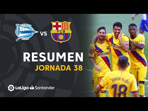 Resumen de Deportivo Alavés vs FC Barcelona (0-5)