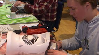 Pop-up Repair Cafe tackles landfill waste in Burlington