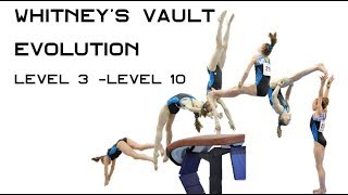 Whitney's gymnastics evolution | PART 4: Vault