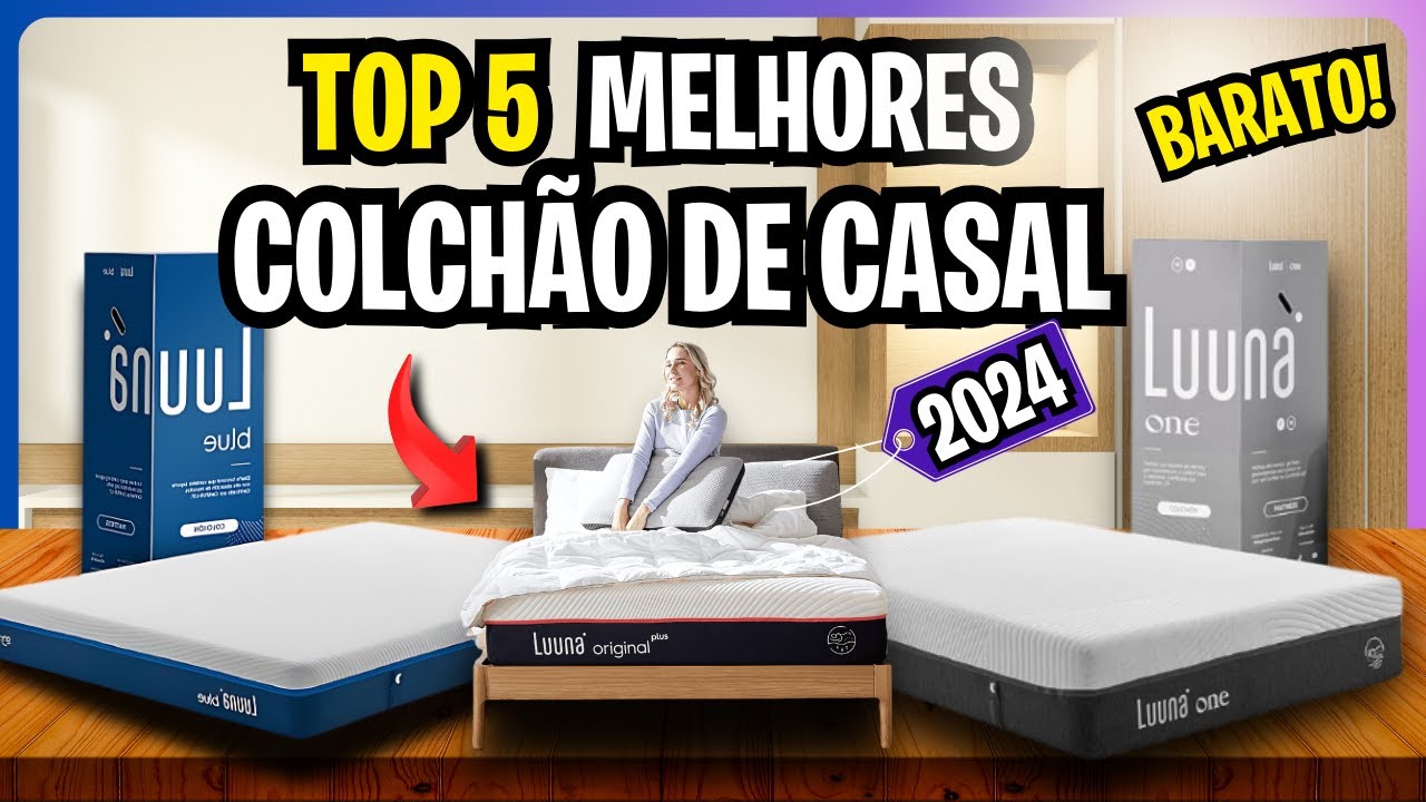 Top 5 Melhores Colchôes de Casal 2024 | Qual Melhor Colchão Para Dor Na ...