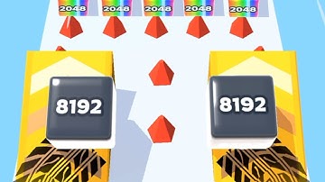 Jelly Run 2048 | Noob Pro Hacker in jelly run 2048 ball 3d video games ( 1024, 2048, 4096 )