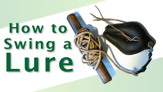 How to Swing a Lure for a Falcon | Training falcons to a lure