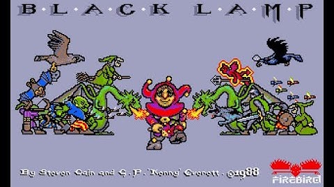 Amiga Music  - Black Lamp -  (1988)