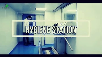 CLEANROOM HYGIENE STATION - CRONAX INDUSTRIES #hygienesolutions #cleanroom