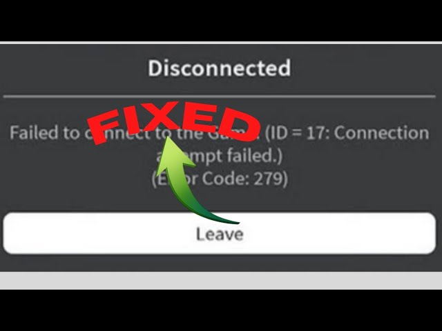 How to fix Roblox error code 279 - Gamepur