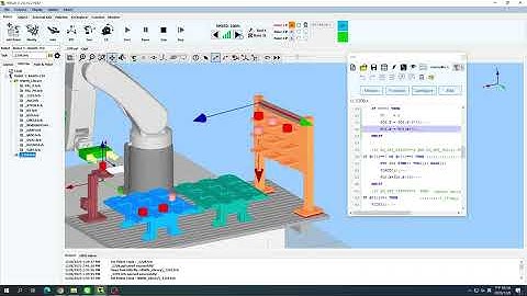以經濟部iPAS機器人工程師術科中階認證程序放C料盤第1排與第2排