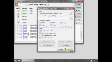 Win with Drupal - Screencast 005 - XAMPP Startup Config (no audio)