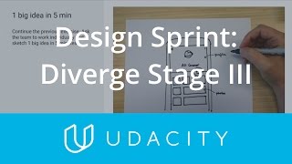 Diverge Stage: 1 Big Idea | Design Sprint | Product Design | Udacity