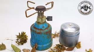 French Gas Cartridge Camping Stove Restoration