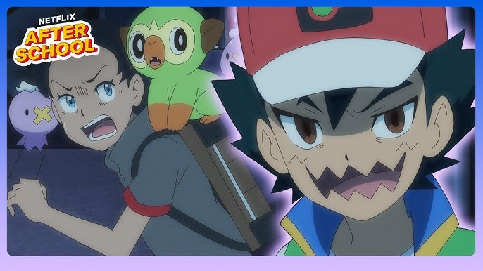 Ash's Scary Face - Pokemon Journeys 