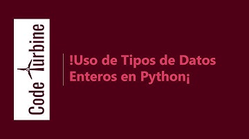 Uso de Tipos de Datos Enteros en Python!!