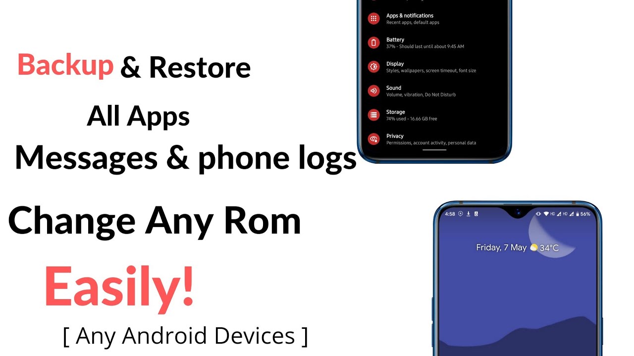 Switch to new Custom Rom without losing Apps ft.Realme 3 pro - YouTube