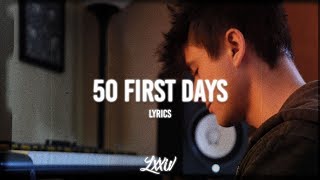 Alec Benjamin - 50 First Days (Lyrics) chords