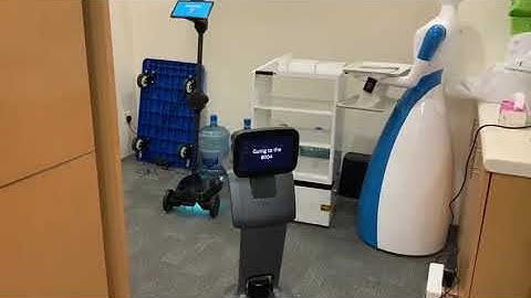 MI Robotic - Calling robot by  QR code