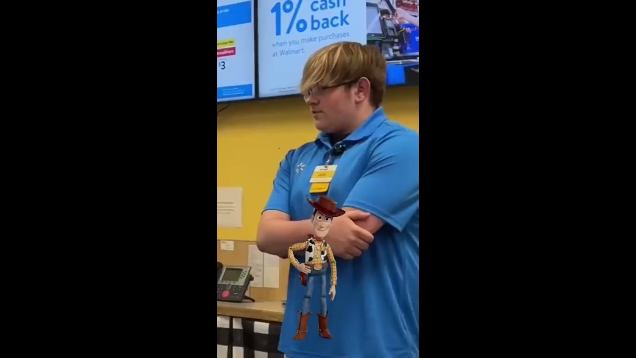 Trying To Return A Ridiculous Woody Toy