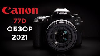 Большой тест Canon 77D Брать ли в 2022? Сравнение с 80D, 800D, 200D и D7500.
