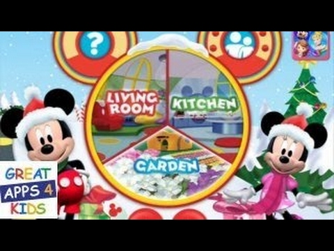 Mickey Mouse Clubhouse Color and Play (Christmas Theme) | Coloring App ...