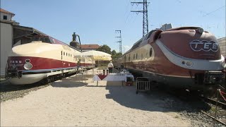 Treffen zweier Schienenlegenden in Nürnberg  Filmausschnitte aus dem Eisenbahn Videokurier 138