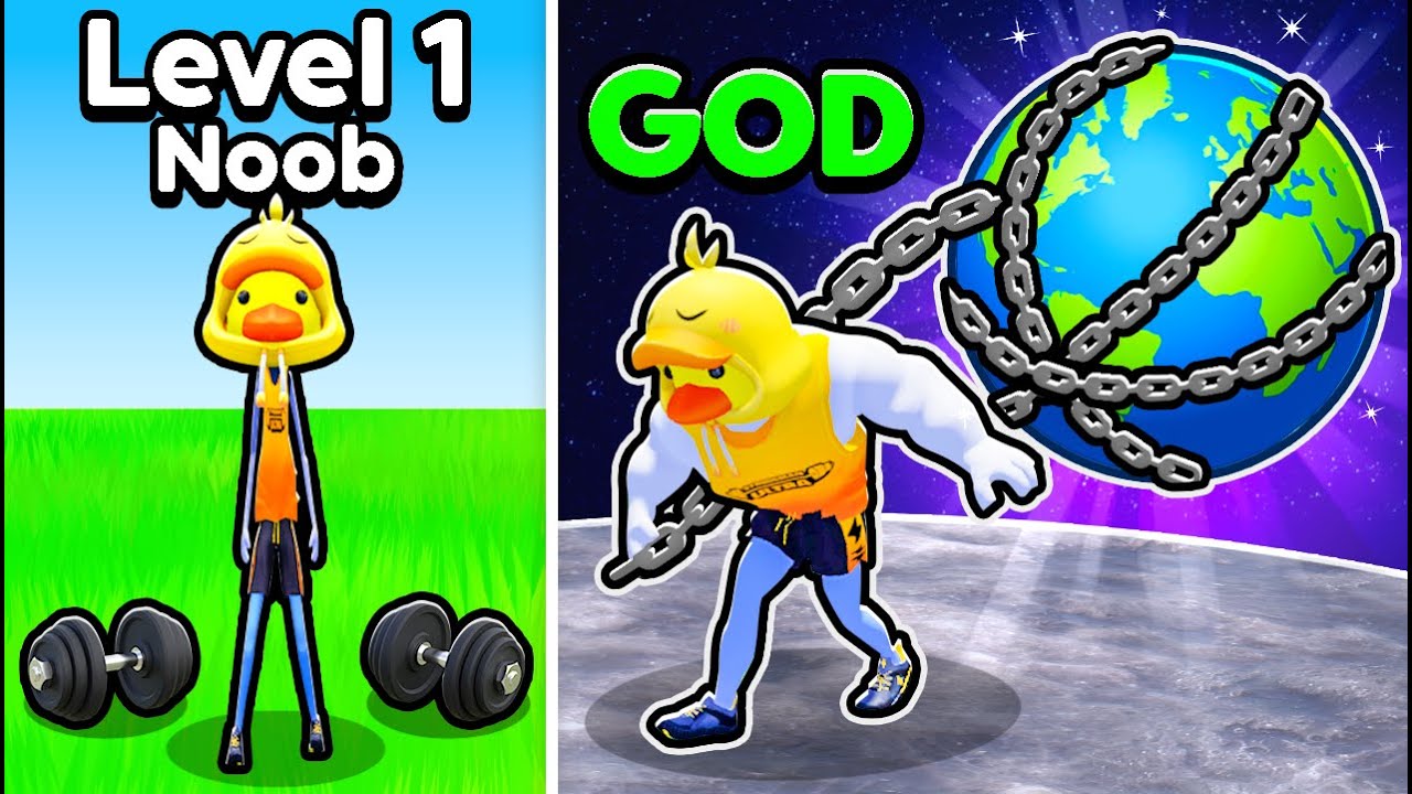 I Became The STRONGEST Player in Roblox Strongman Ultra Simulator!