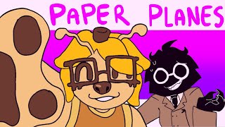 Paper Planes Animation Meme Regretevator Split And Bive 5K Special
