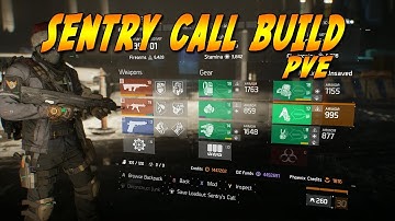 The Division - PVE Sentry Call Build 1.8.3