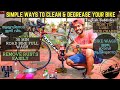 How To Wash & Degrease Your Cycle| Remove Rusts Easily| In Malayalam| Lubing| Full Road Bike Wash