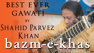 Raag Gawati by Shahid Parvez Khan | Akram Khan (Tabla) | Bazm e khas | Hindustani Classical