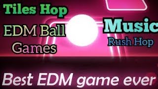 Tiles Hop EDM Music Rush Hop Ball Games || #edm #music #hop #games #offlinegames || #gaming screenshot 4