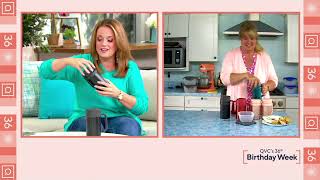LocknLock Set of 2 Insulated Mugs with Handles on QVC