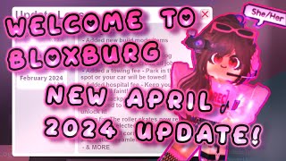 🍓ROBLOX BLOXBURG APRIL 2024 UPDATE || NEW PRE-BUILT HOUSES, NEW BUILD MODE ITEMS,MATERIALS, \& MORE!🍡