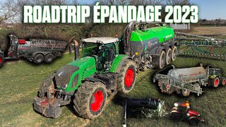 🤠 ÉPANDAGE Lisier 2023 : MAUGUIN - AGRIMAT - PICHON - VOGELSANG !