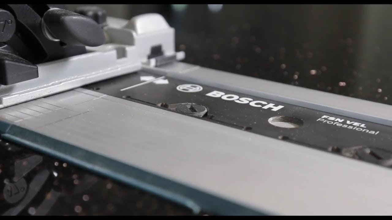 Bosch Professional FSN Guide Rails Smart Choice for Kitchen Fitters