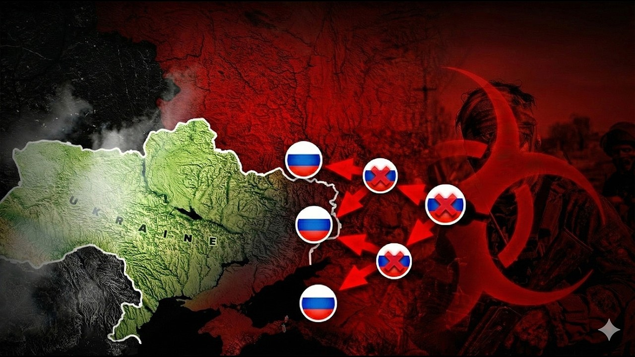 Niewidzialny Wróg: Epidemia dziesiątkuje armię Putina na Ukrainie!