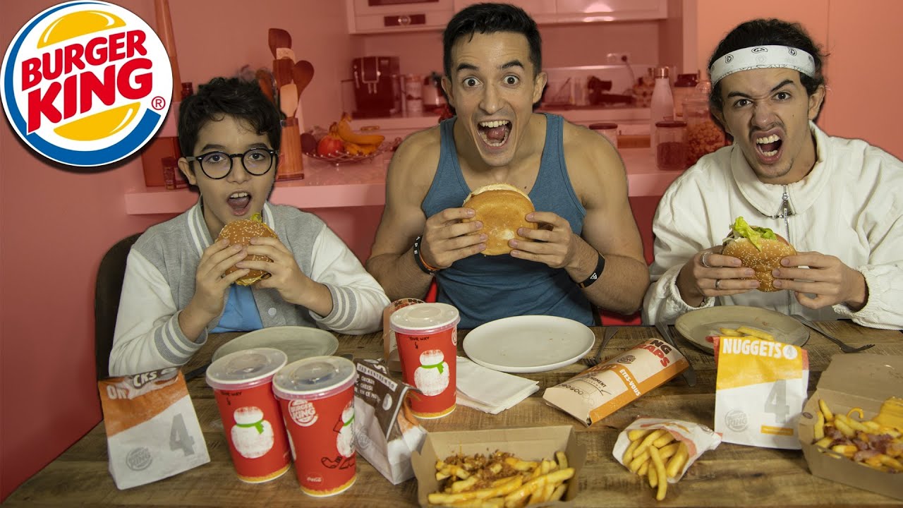 JE MANGE BURGER KING POUR LA PREMIRE FOIS  10000 calories