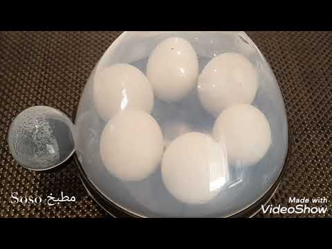 غلاية البيض الكهربائية السريعة فى رمضان كيفيةالاستعمال والتنظيف