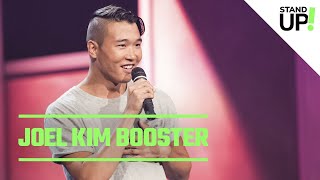 Joel Kim Booster Talks Being Single, Waiters With Neck Tattoos | JFL | LOL StandUp!