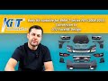 Body Kit suitable for BMW 7 Series F01 (2008-2015) Conversion to G12 Facelift Design