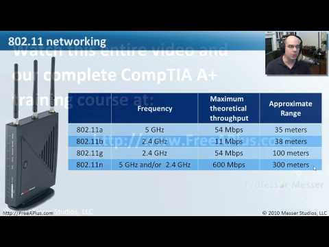 Wireless Networking - Part 1 of 3 - CompTIA A+ 220-701: 4.3